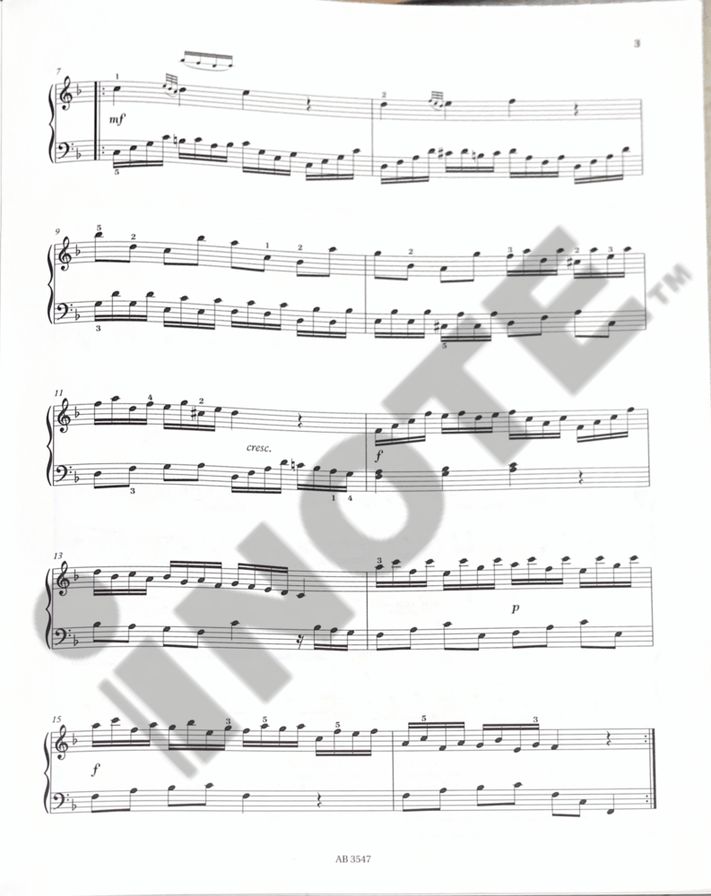 ABRSM Grade 4 Piano selected exam pieces 2011-2012 book