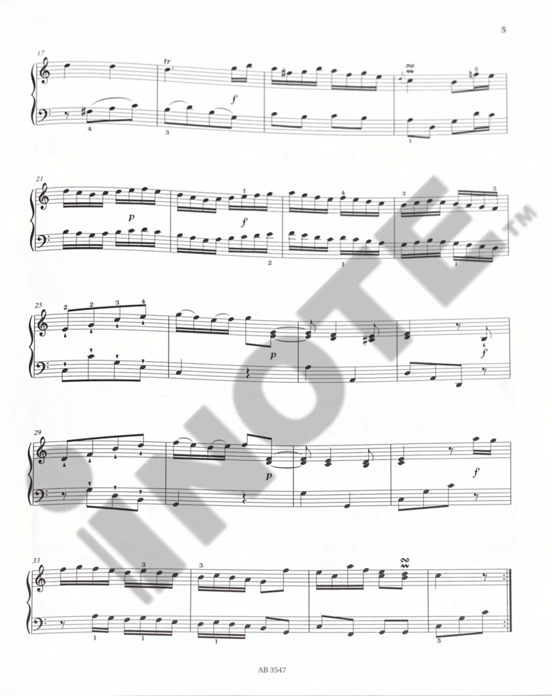 ABRSM Grade 4 Piano selected exam pieces 2011-2012 book
