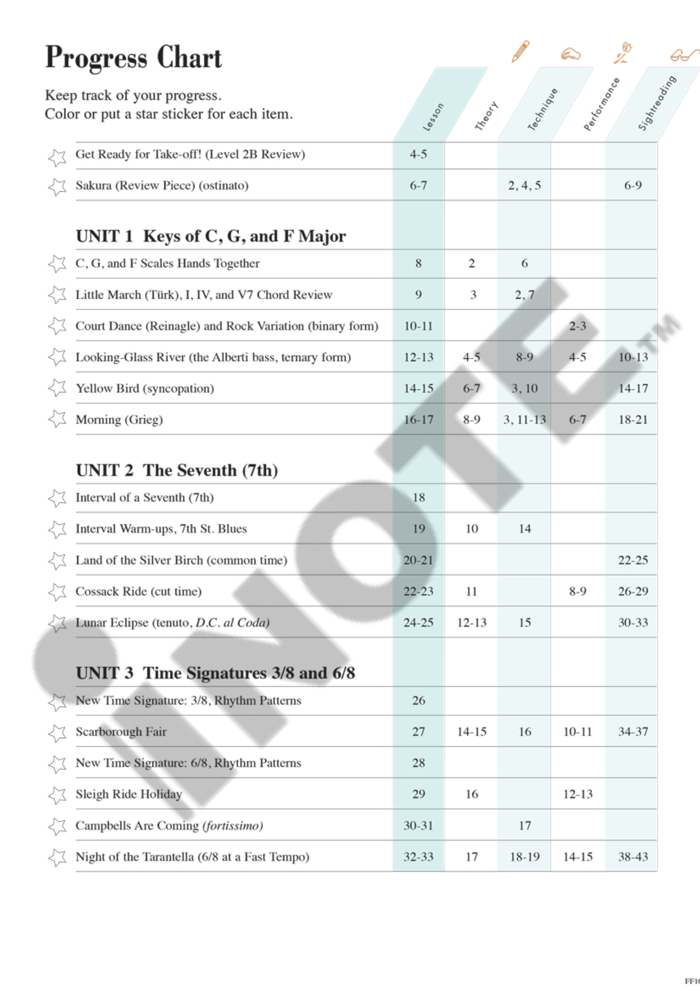 Faber Piano Adventures® Level 3A Lesson Book