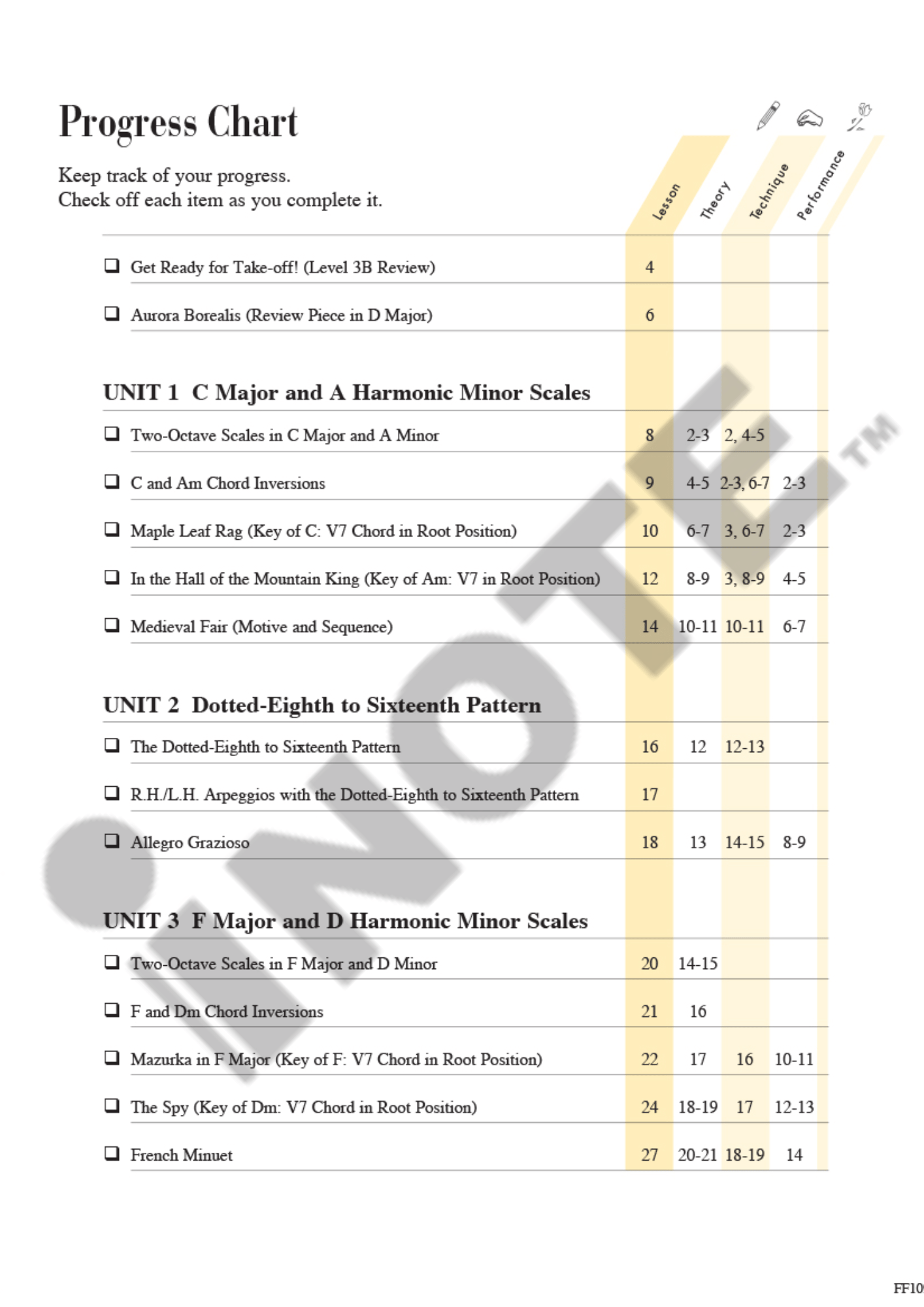 Faber Piano Adventures® Level 4 Lesson Book