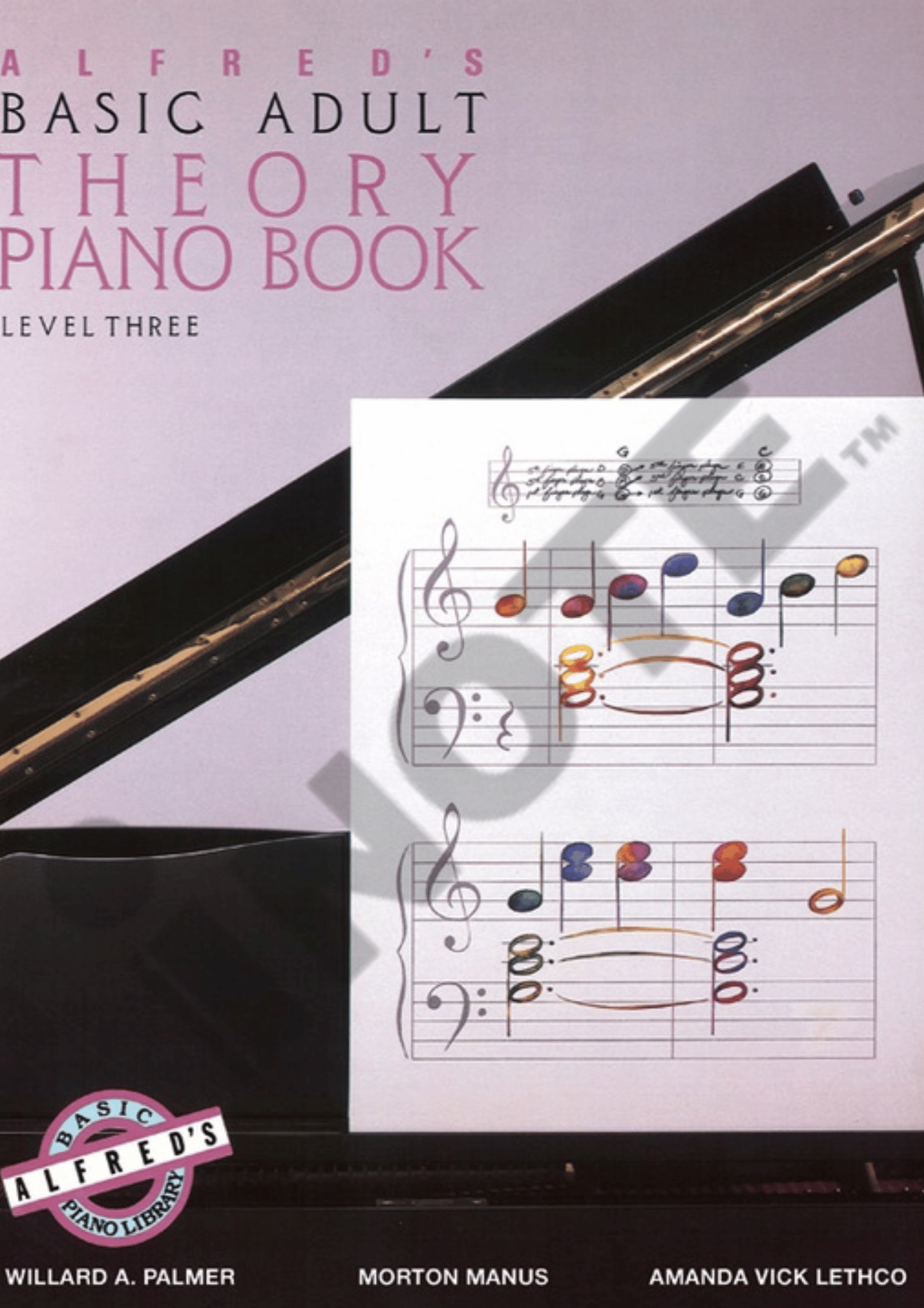 Alfred's Basic Adult Piano Course: Theory Book 3