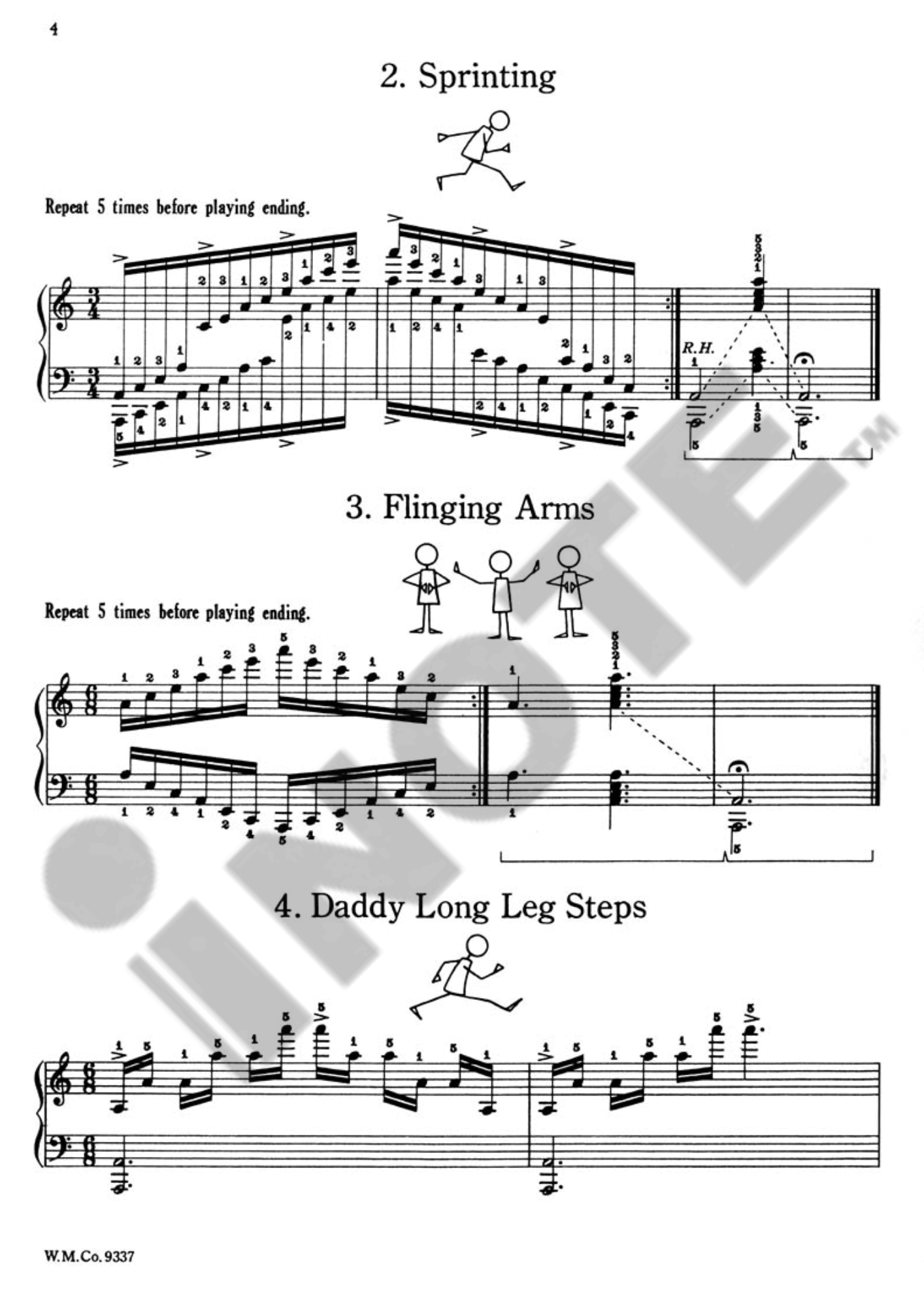 A Dozen a Day Piano Book 4 Willis