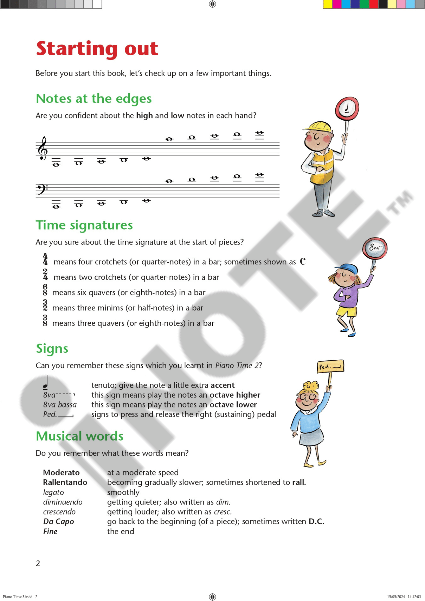 Oxford University Press Pauline Hall Piano Time 3 (New Edition) Piano Book