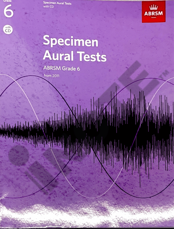 ABRSM Grade 6 Specimen Aural Tests from 2011 with CD and Answers Book