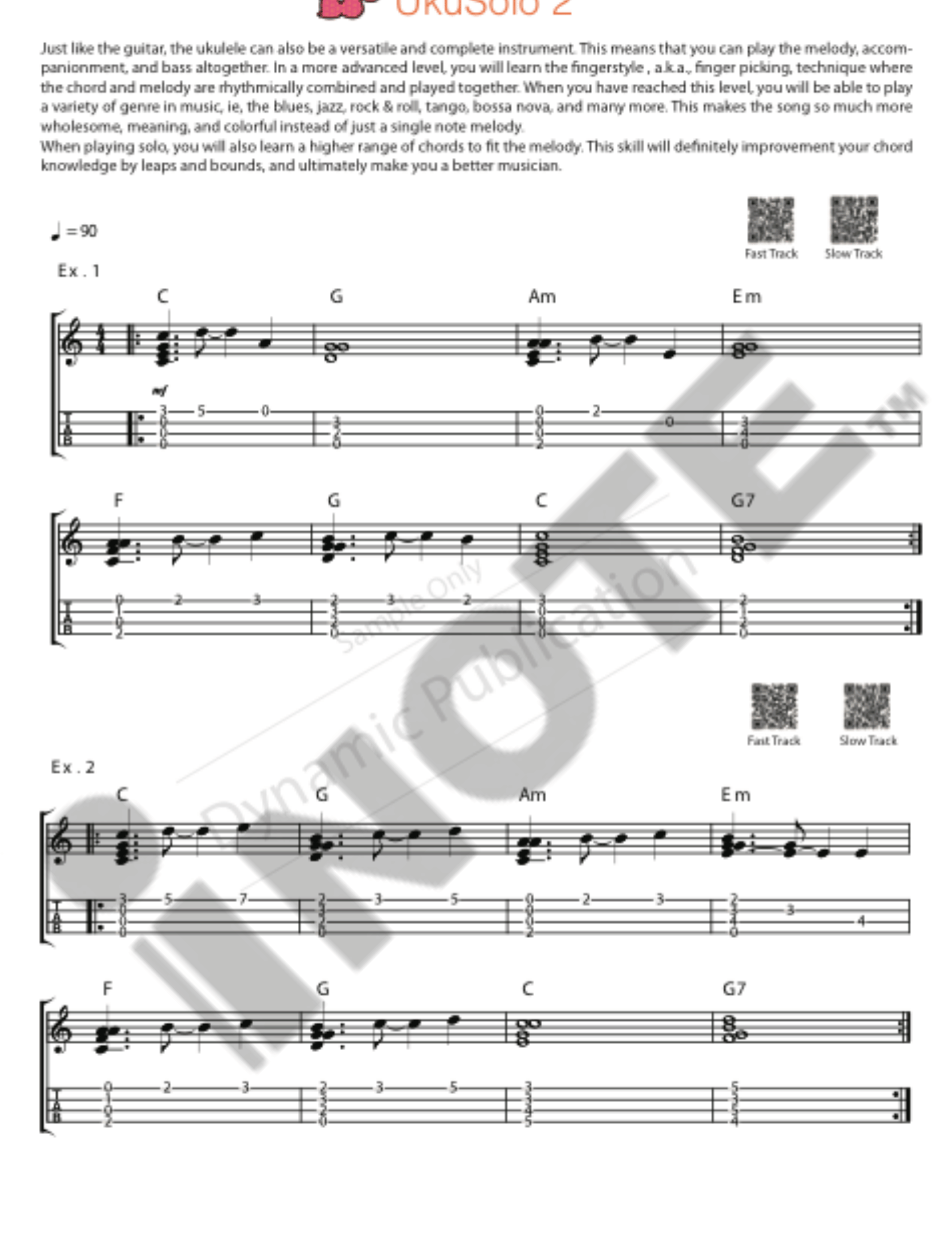 Dynamic Publication Uku-Lili Book 2 Ukulele