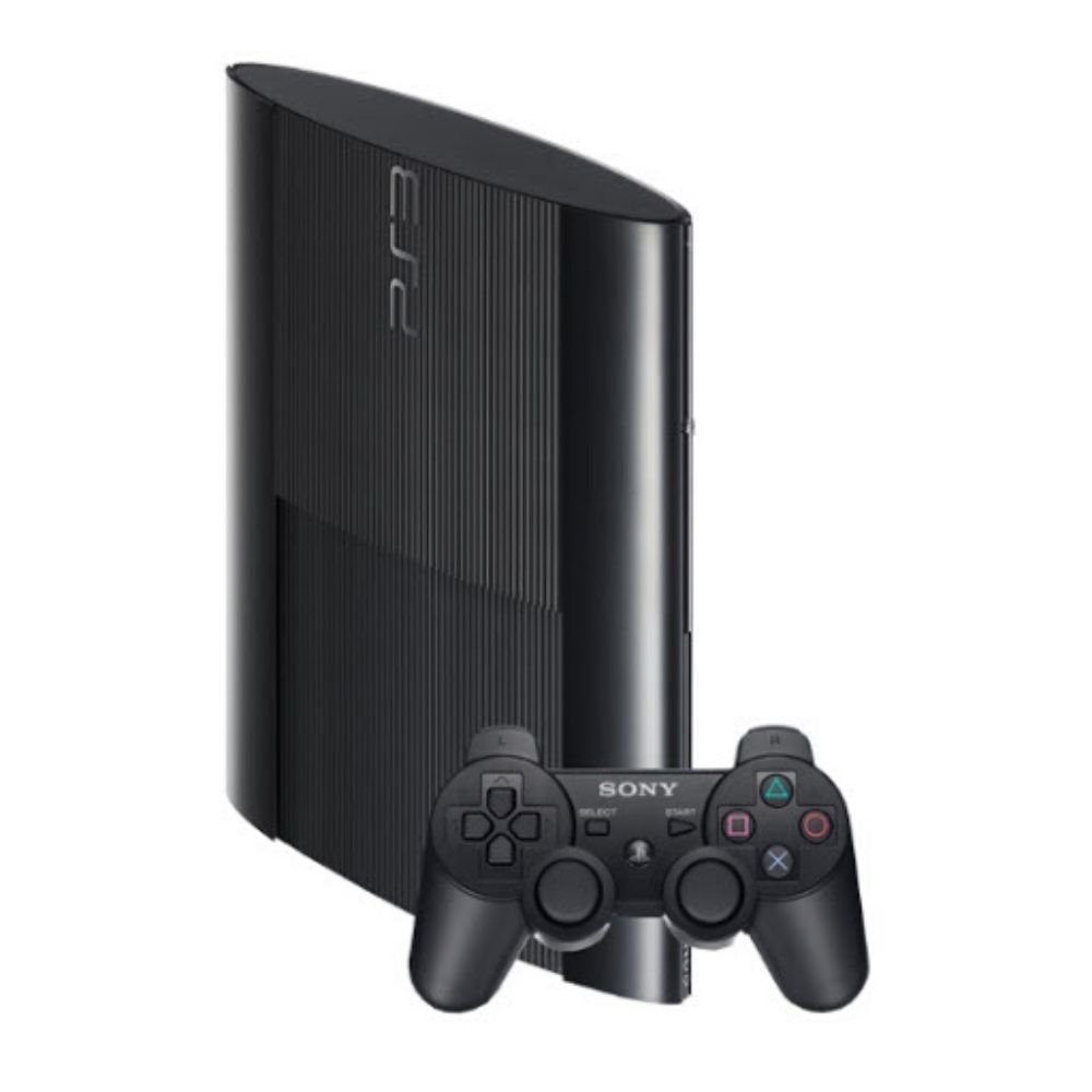 Playstation 3 Super Slim Hd de 250Gb semi novo com 1 Controle