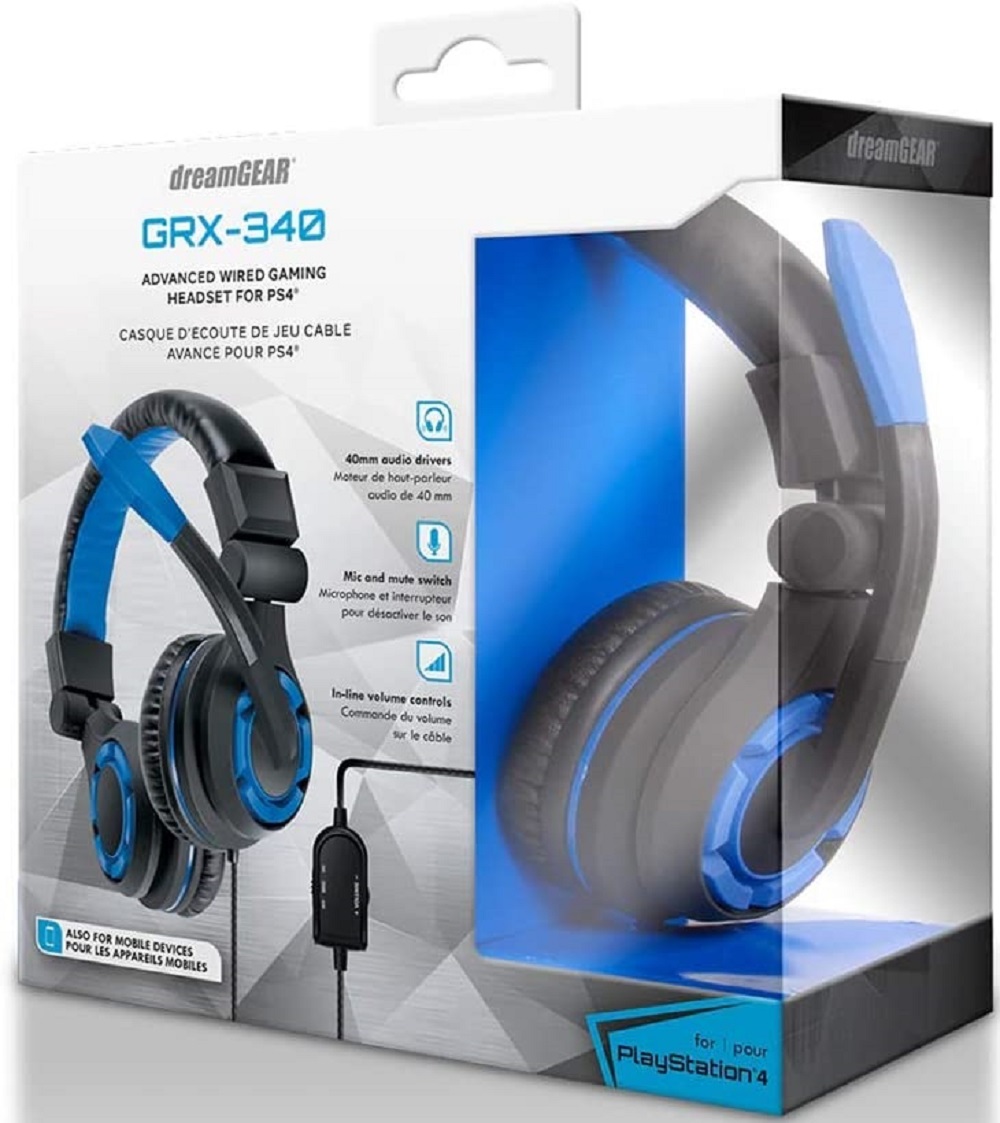 Headset GRX-340 Dreamgear Playstation 4 e Xbox One / Series X/S