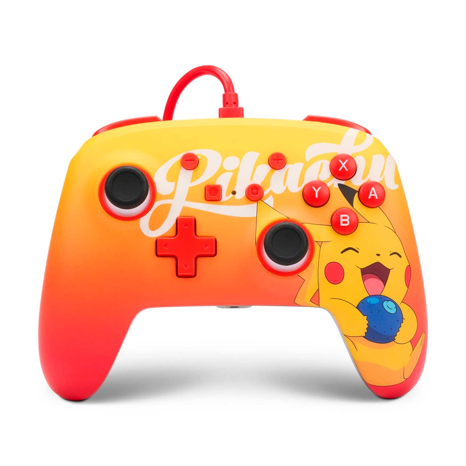 Controle com Fio Pokémon Oran Berry Pikachu Power A para Nintendo Switch