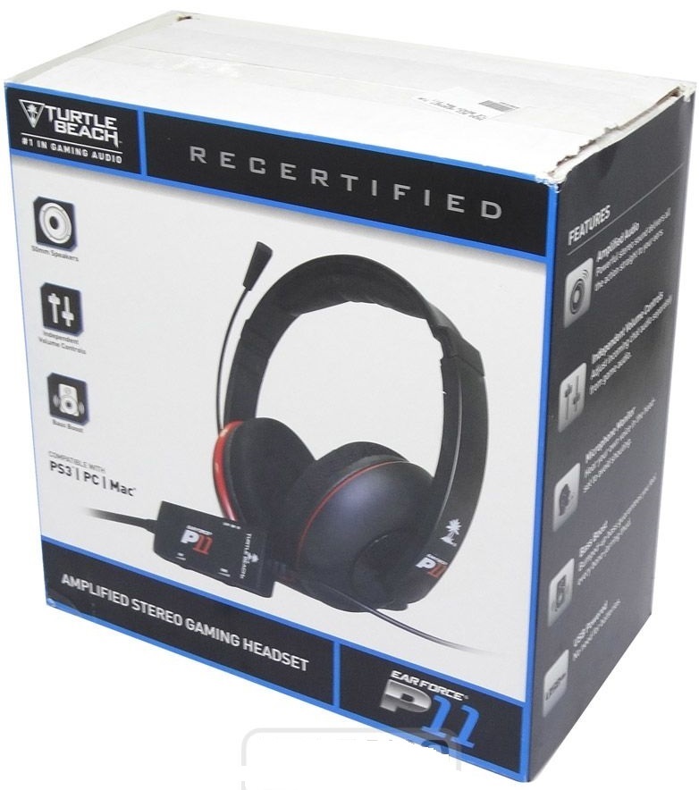 Headset Turtle Beach Ear Force P11 para Playstation 3