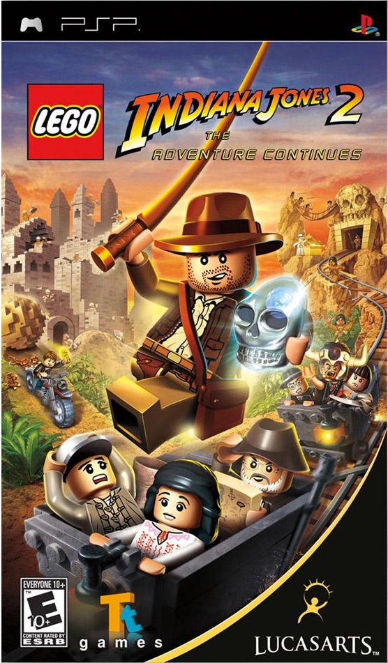 Lego Indiana Jones 2 The Adventures Continues PSP