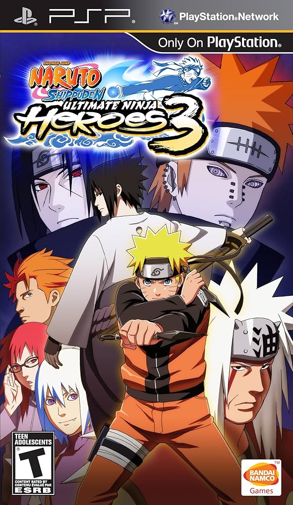 Naruto Shippuden Ultimate Ninja Heroes 3 PSP
