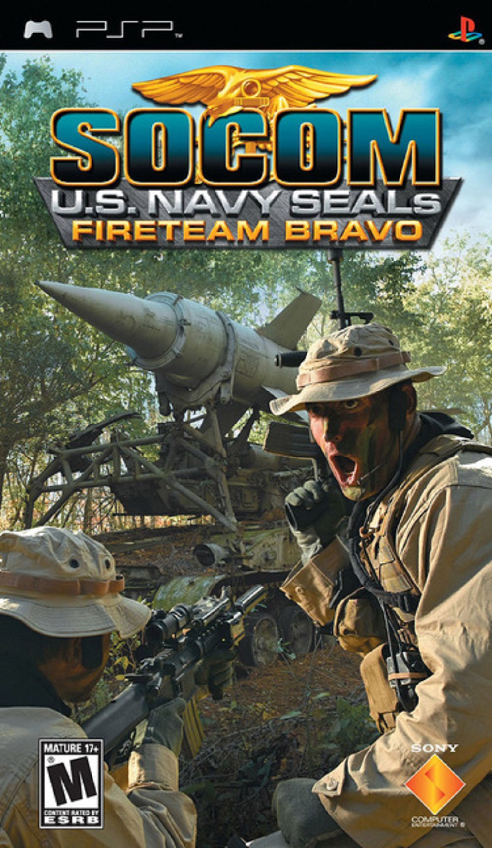 Socom U.S.Navy Seals Fireteam Bravo PSP