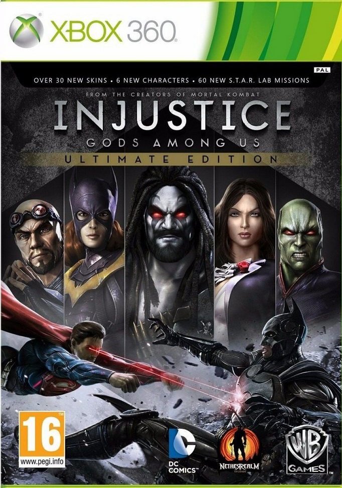 Injustice Gods Among Us Ultimate Edition Xbox 360