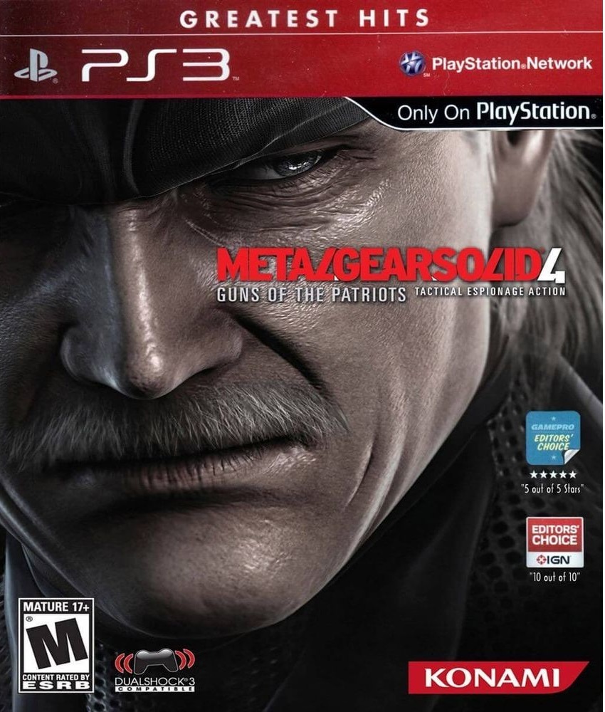 Metal Gear Solid 4: Guns of the Patriots Ps3