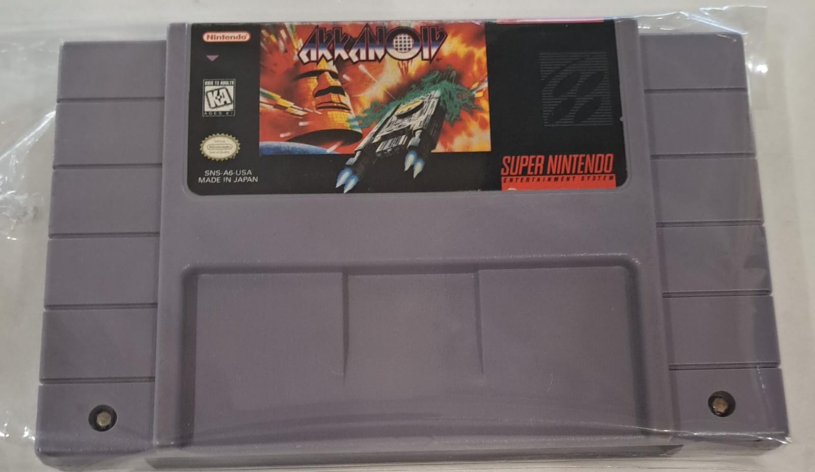 Arkanoid Doh It Again Original Super Nintendo