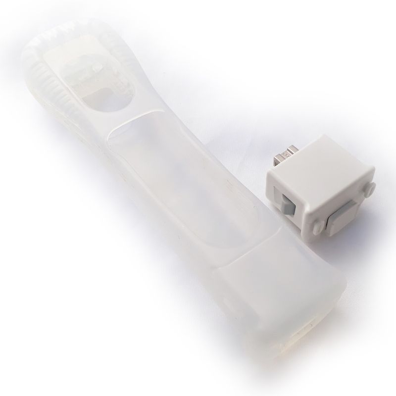 Motion Plus + Capa de Silicone para Controle Remote Nintendo Wii