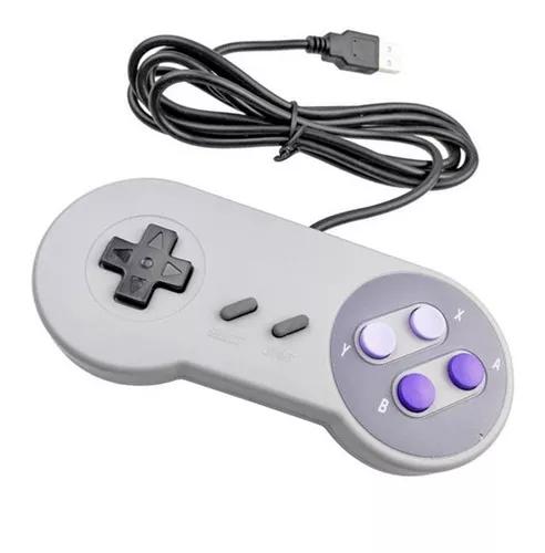 Controle Super Nintendo Snes Usb