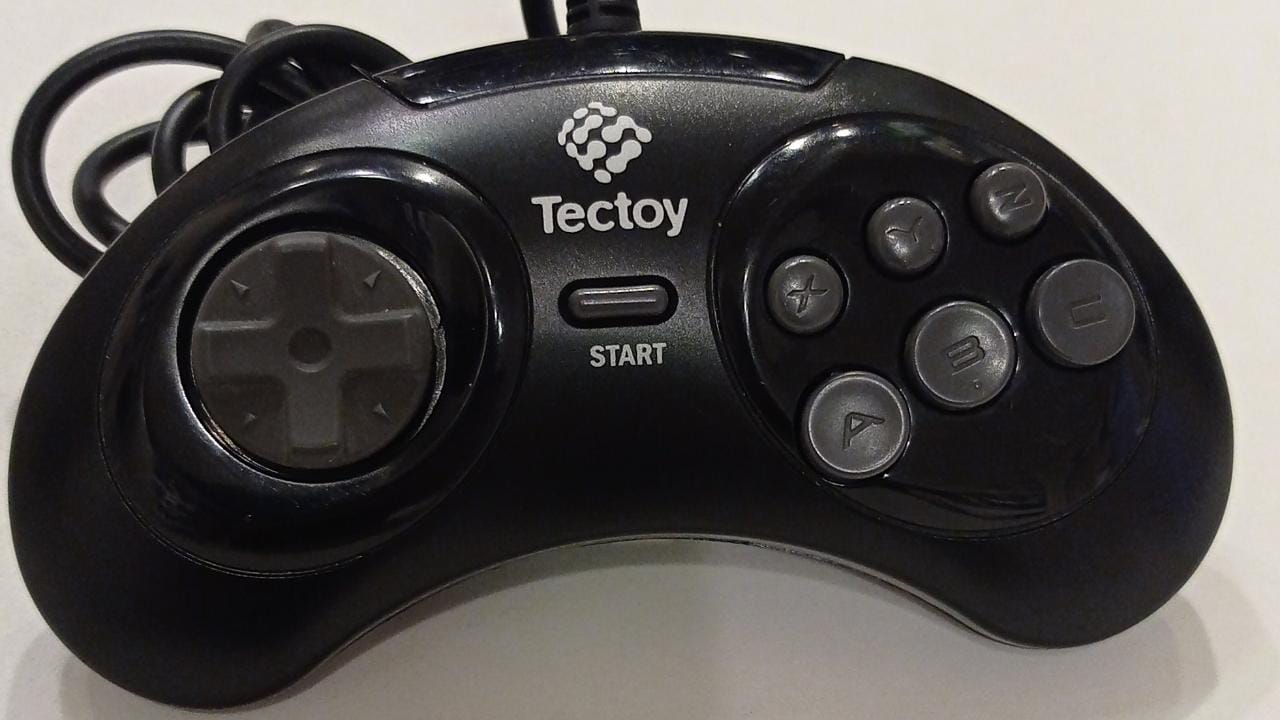 Controle Master System 6 Botões Tectoy