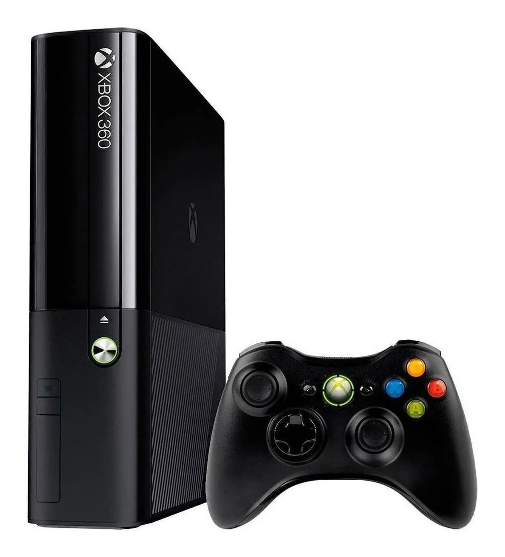 Xbox 360 Slim 4Gb com 1 Controle 