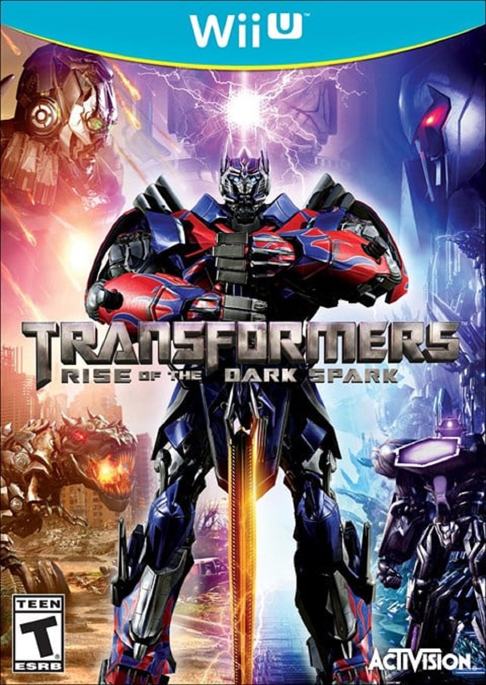 Transformers Rise of the Dark Spark Nintendo Wi iU