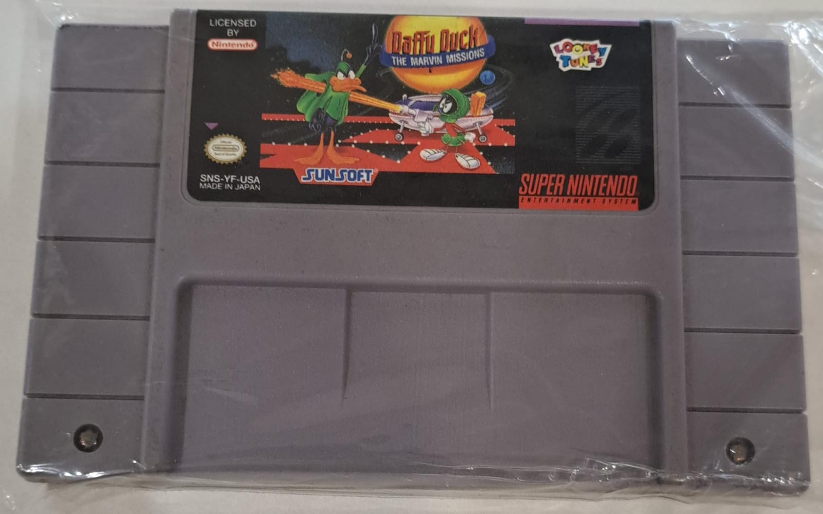 Daffy Duch The Marvin Missions Original Super Nintendo