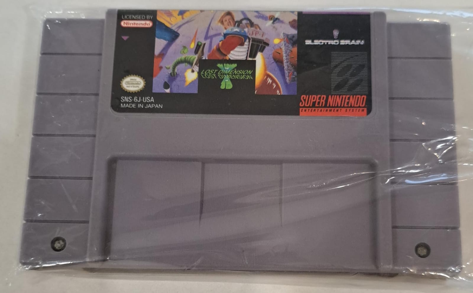 Jim Power The Lost Dimension in 3D Original Super Nintendo