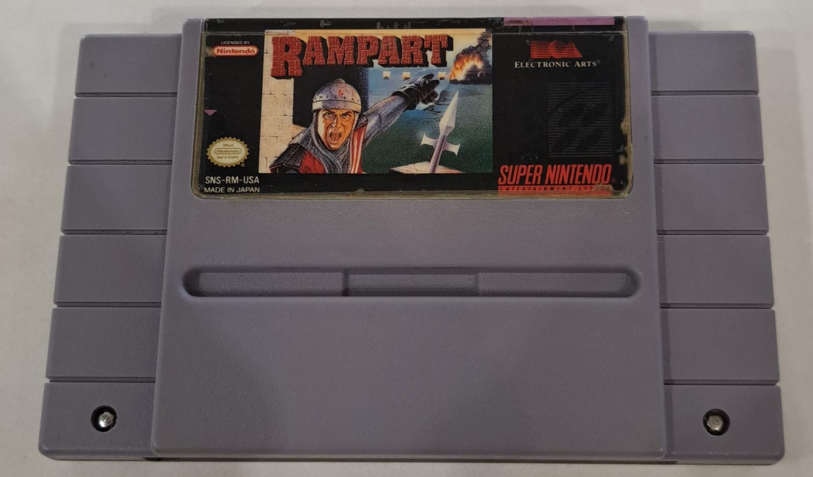Rampart Original Super Nintendo