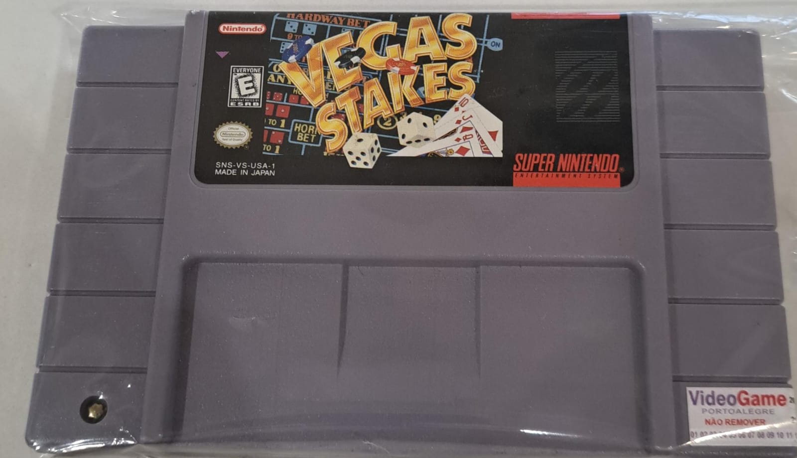 Vegas Stakes Original Super Nintendo