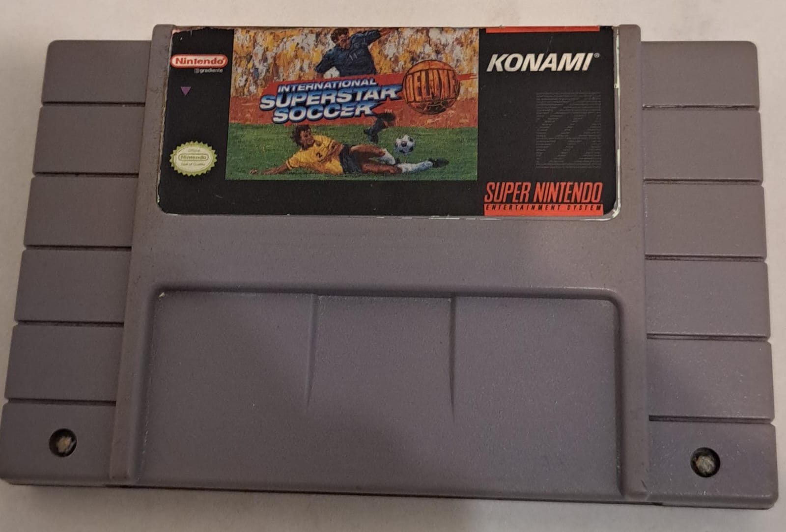International Super Star Soccer Deluxe Original Super Nintendo