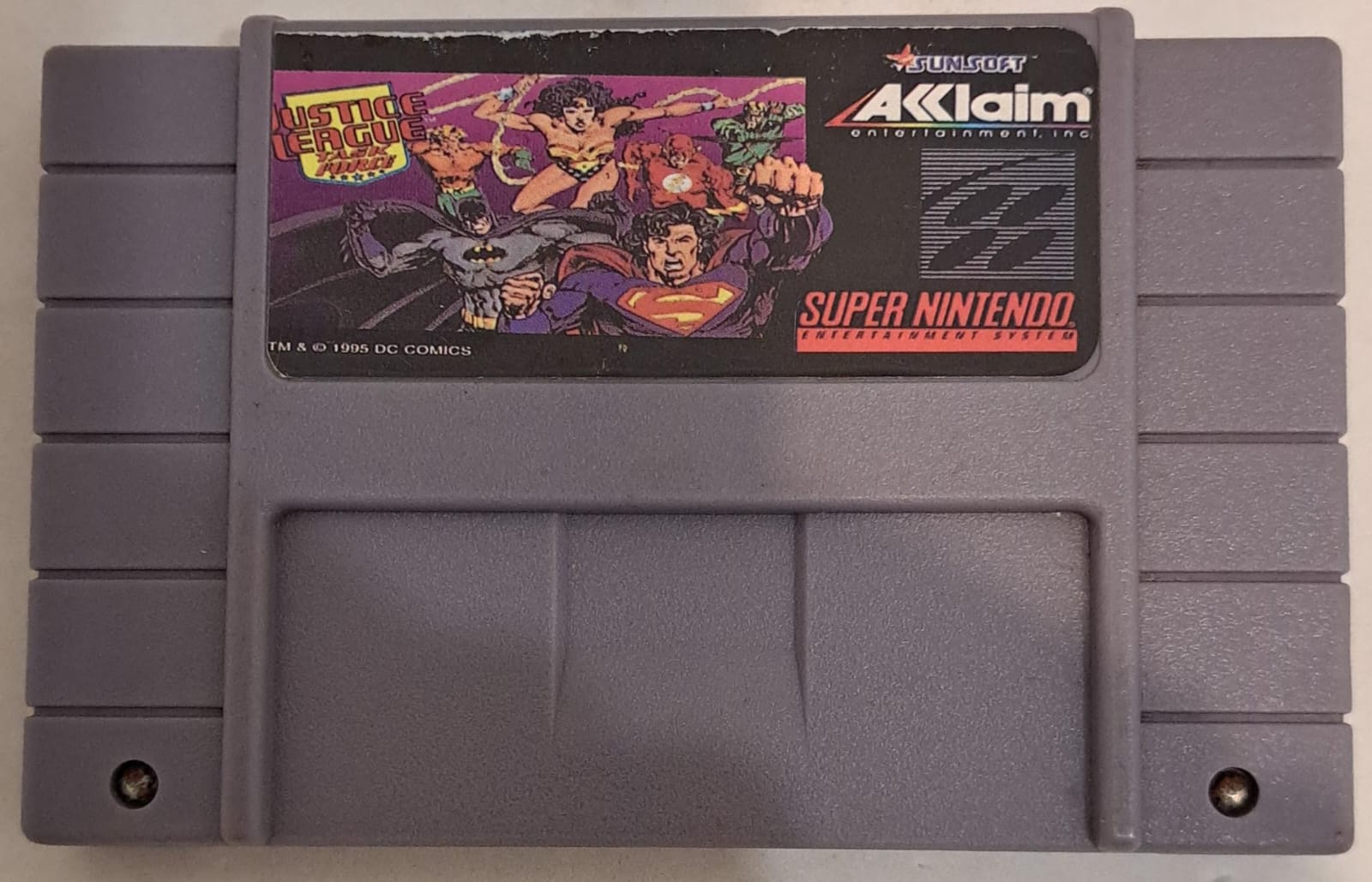 Justice League Task Force Original Super Nintendo