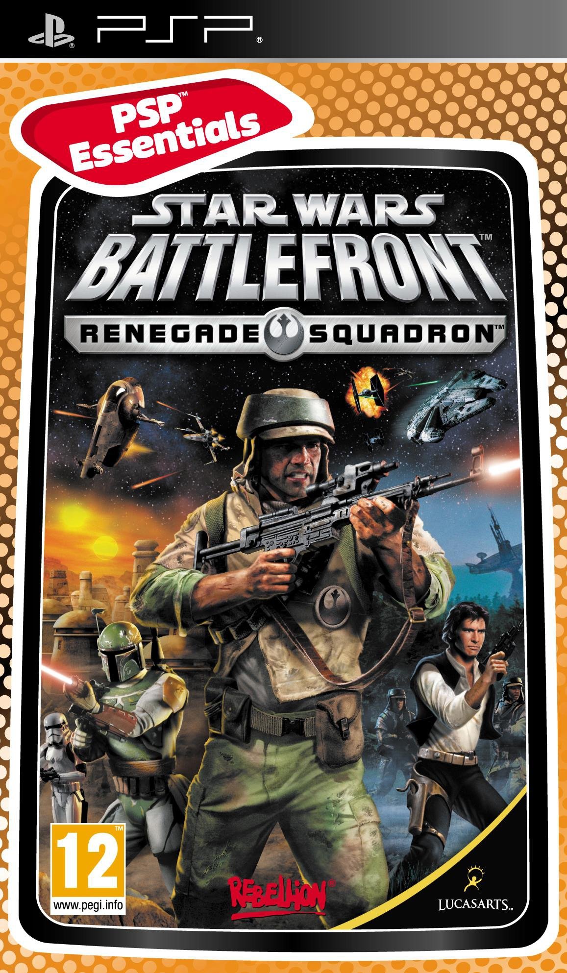 Star Wars Battlefront Renegade Squadron PSP