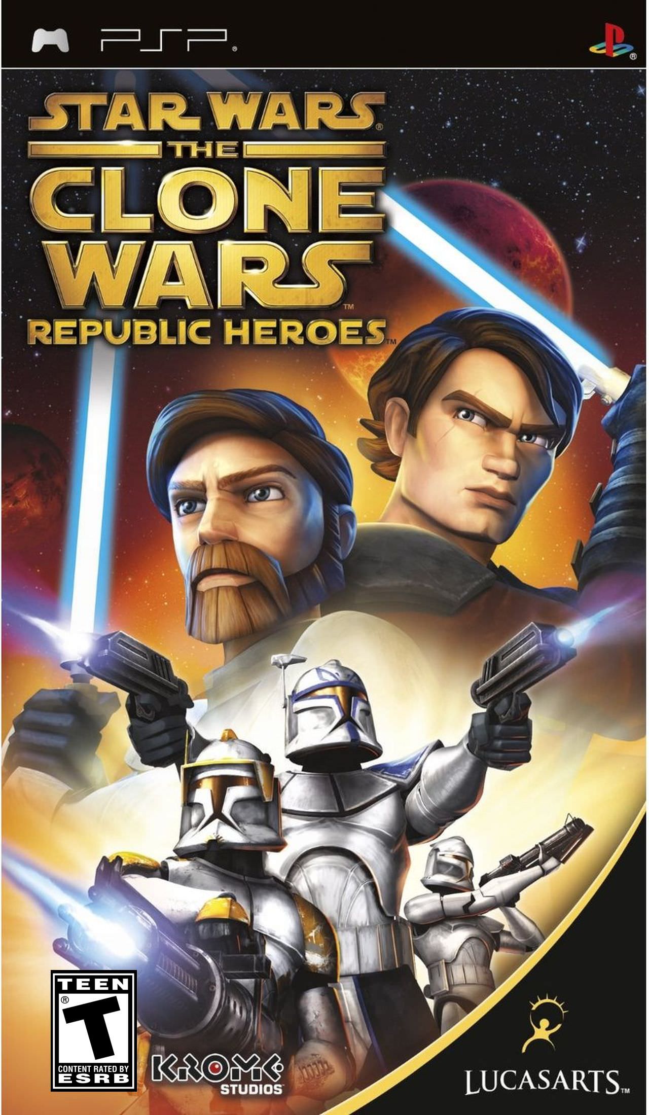 Star Wars: The Clone Wars - Republic Heroes PSP