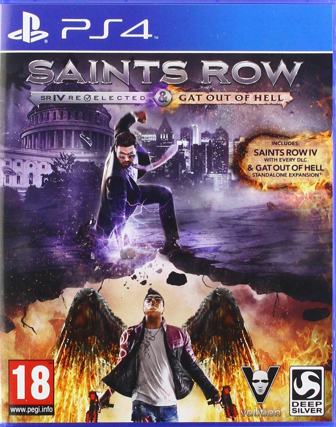 Saints Row: Re-Elected & Gat Out of Hell Playstation 4