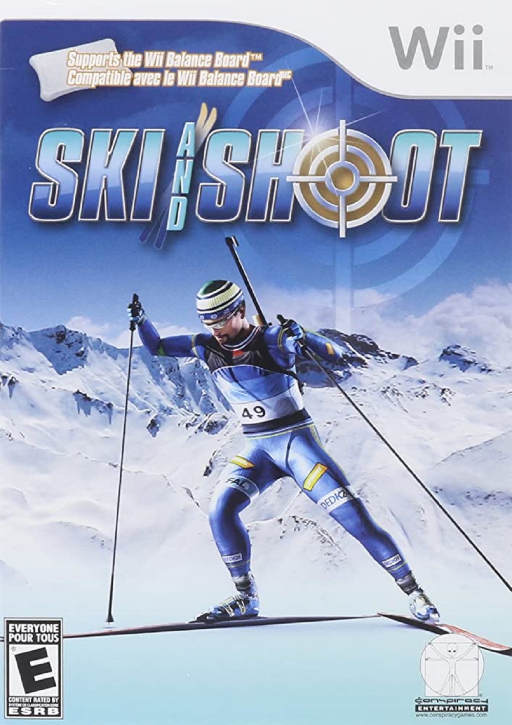 Ski and Shoot Nintendo Wii