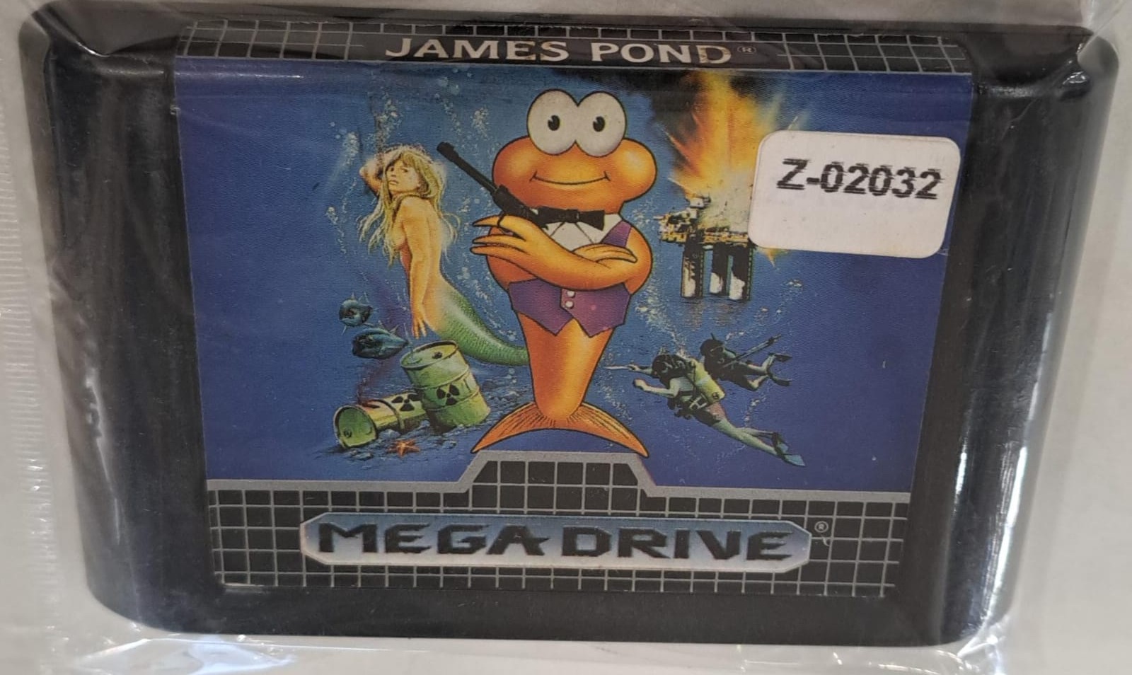 James Pond Original Mega Drive