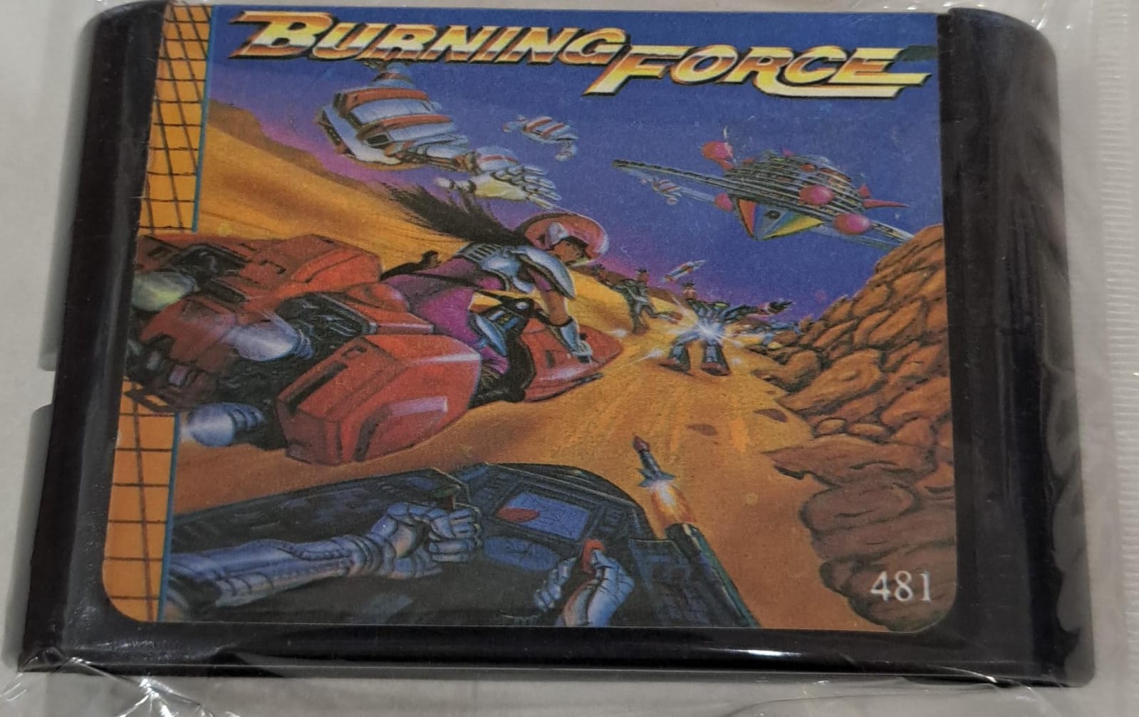 Burning Force Mega Drive