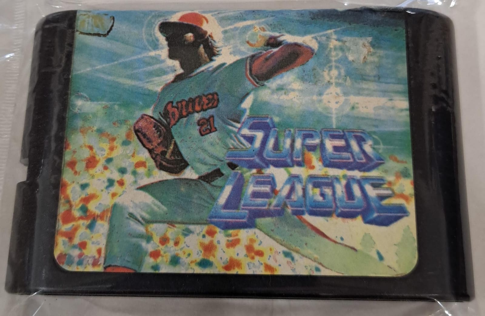 Super League Baseball Mega Drive