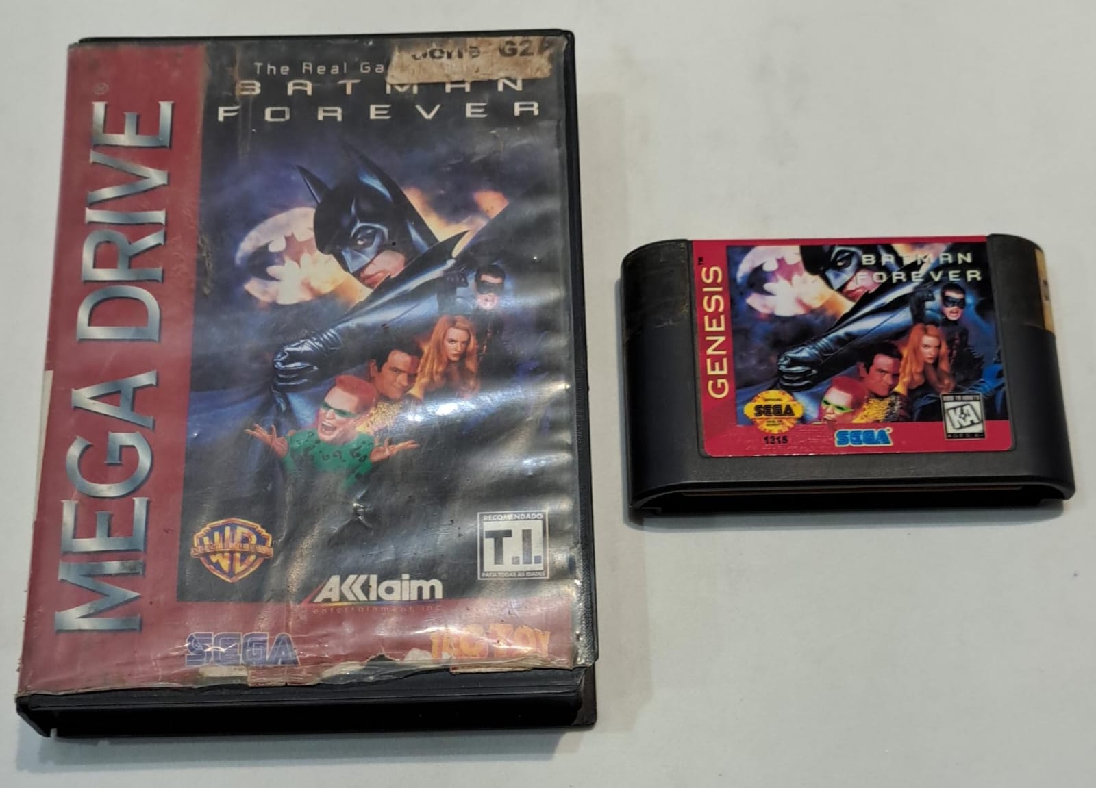 Batman Forever Original Mega Drive