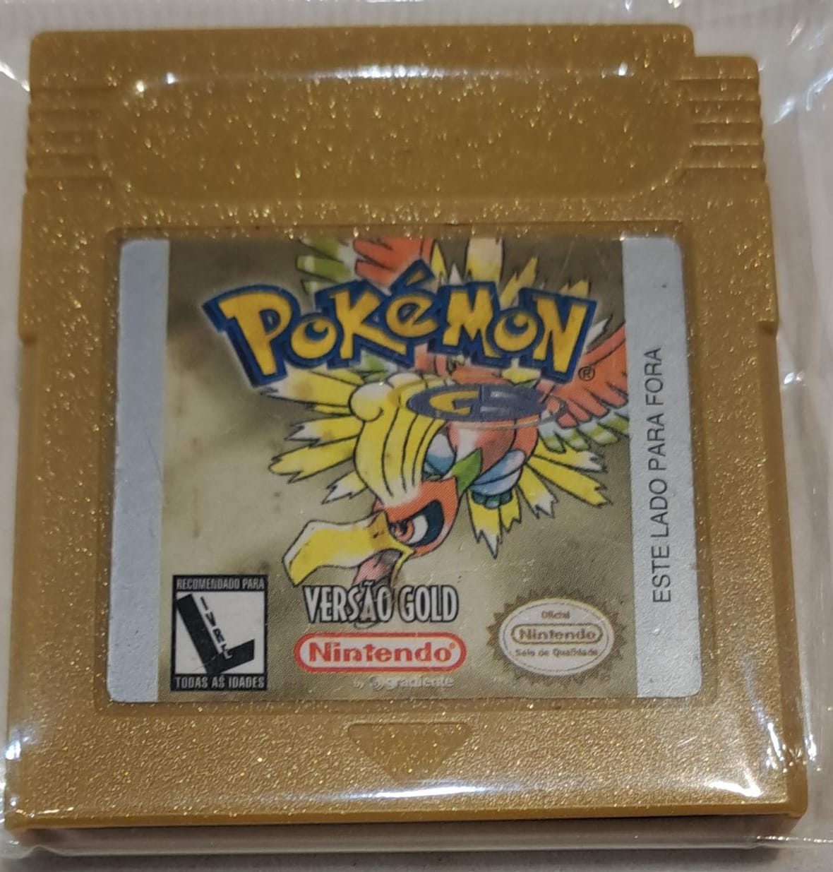 Pokémon Versão Gold Game Boy Color