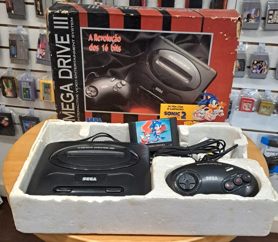 Mega Drive III na Caixa