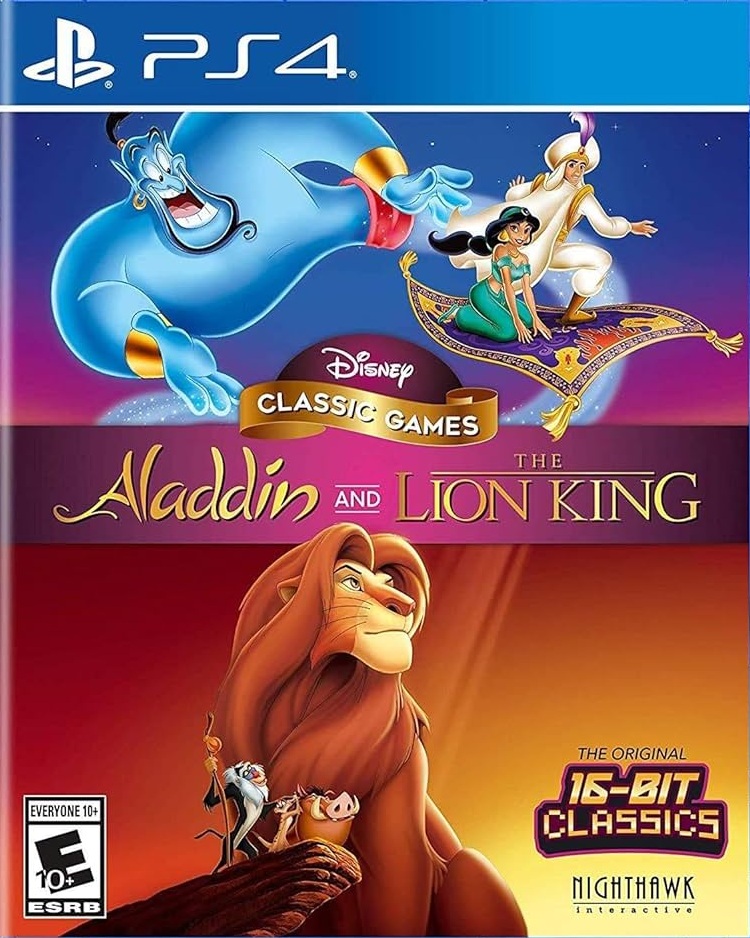 Disney Classic Games: Aladdin and The Lion King - PS4