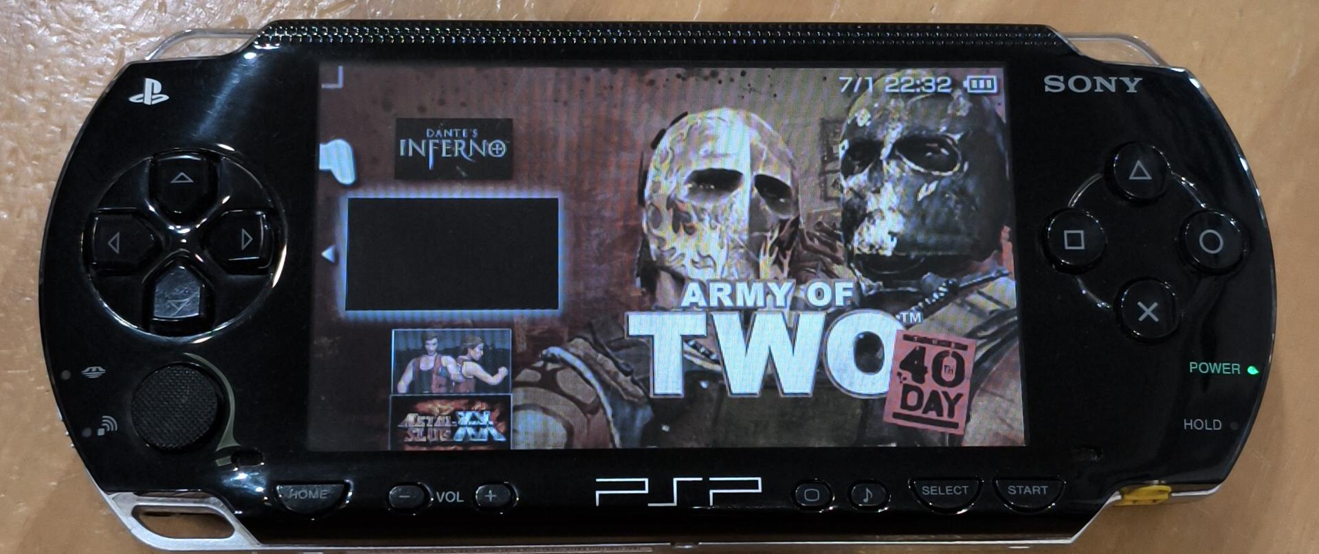 PSP Fat 16Gb com Jogos na Memória