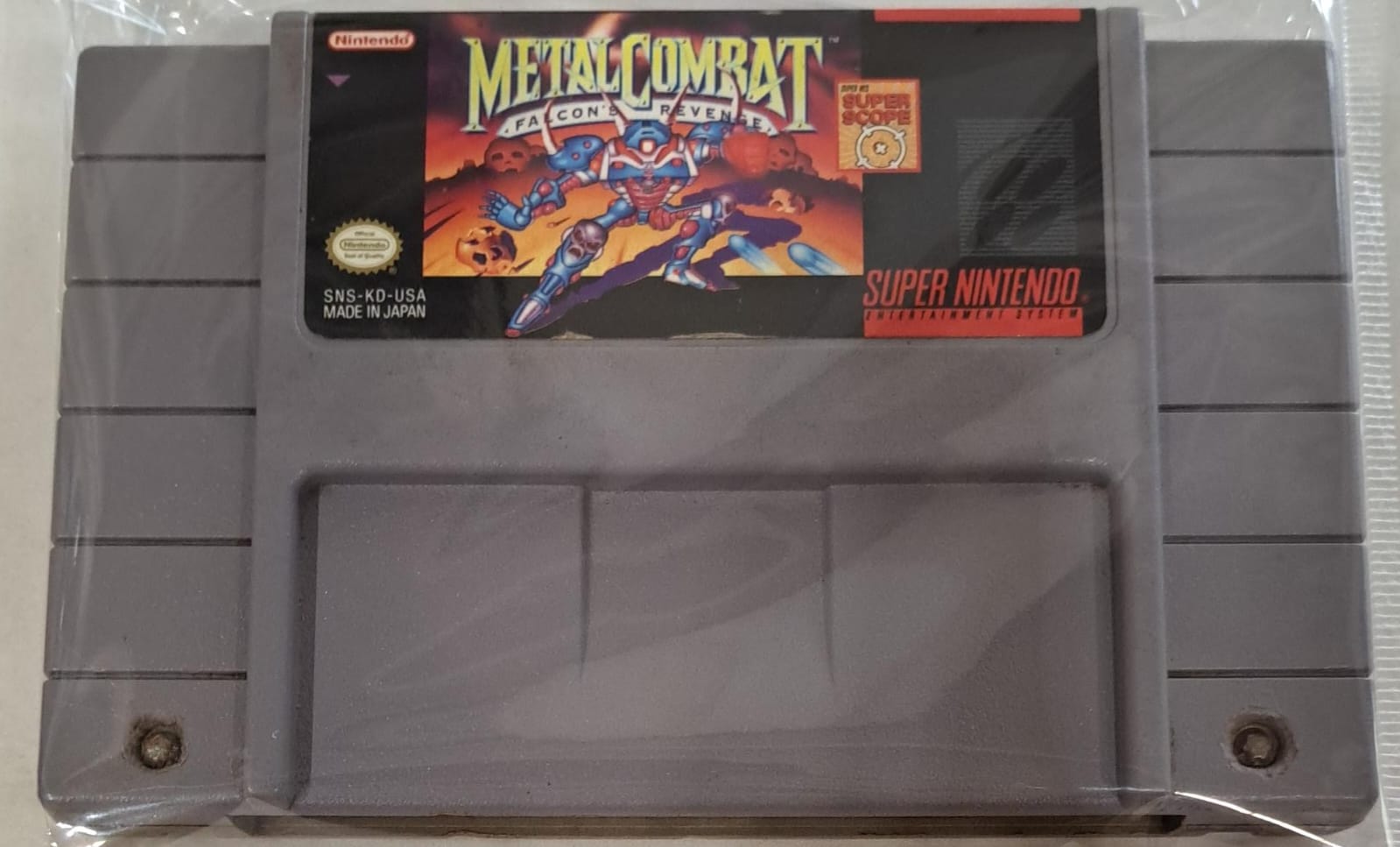 Metal Combat: Falcon's Revenge  Super Nintendo