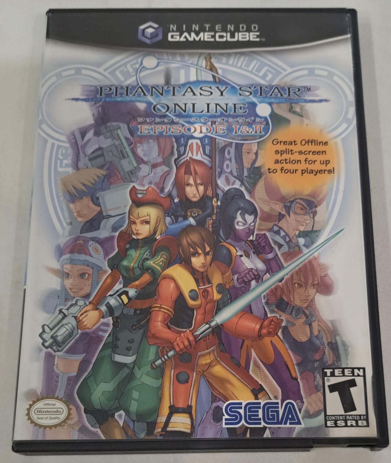Phantasy Star Online Episode I & II para Nintendo GameCube