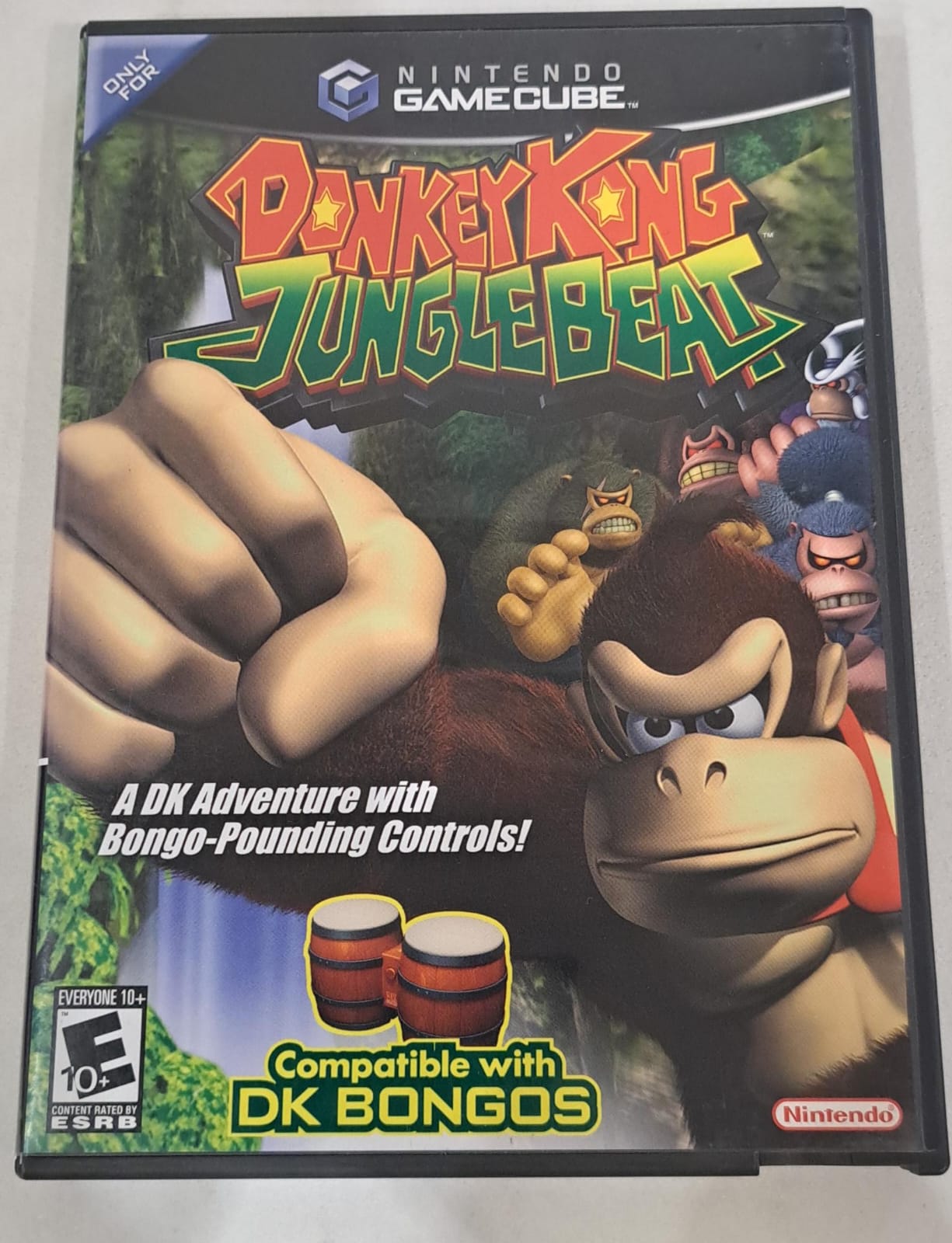 Donkey Kong Jungle Beat Nintendo Game Cube