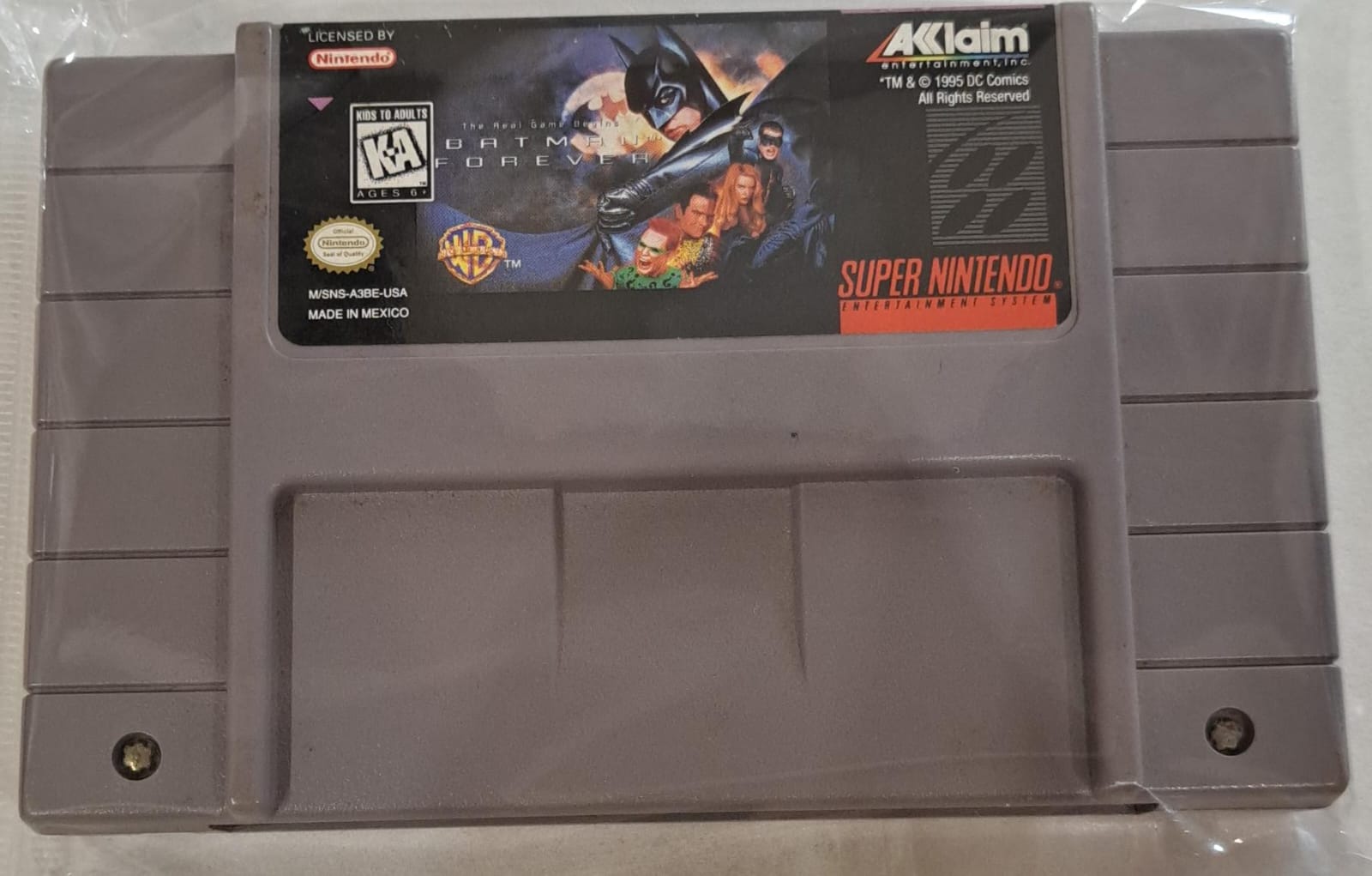 Batman Forever Super Nintendo
