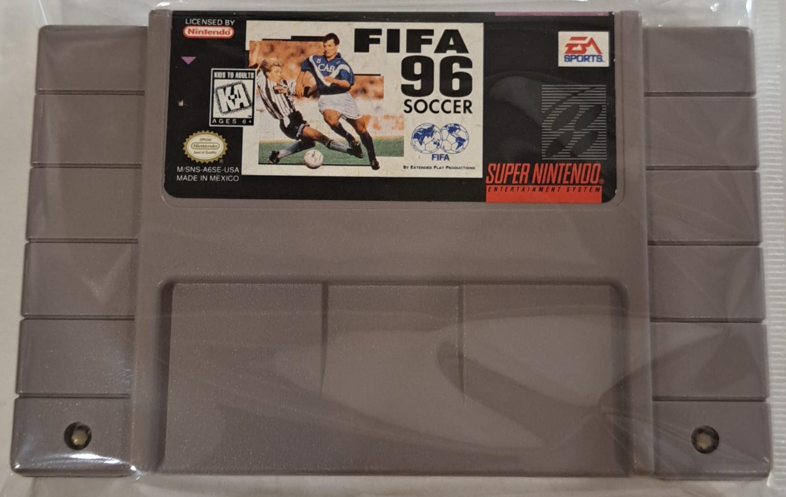 FIFA 96 Soccer Super Nintendo