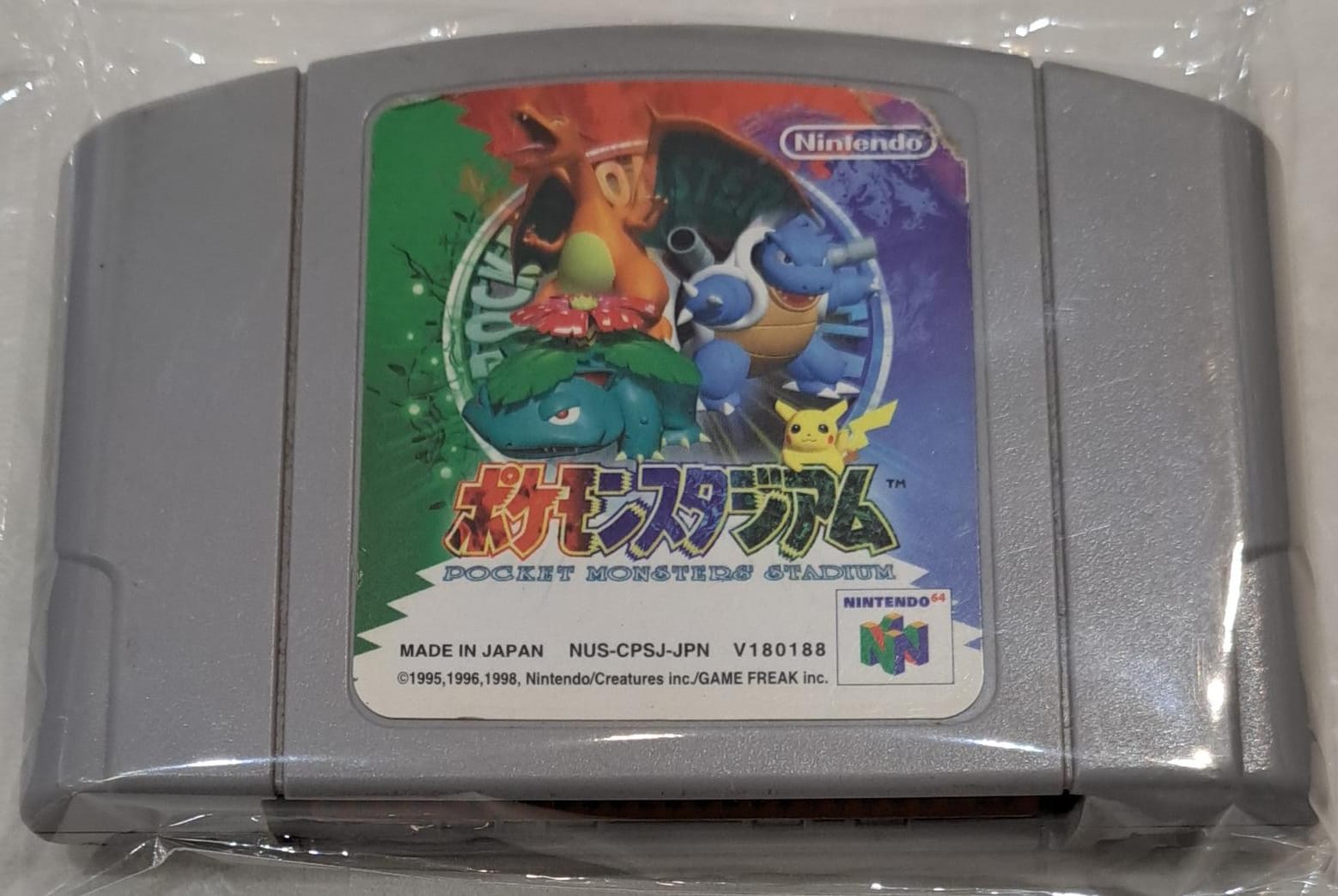 Pokémon Stadium  Japonês Nintendo 64