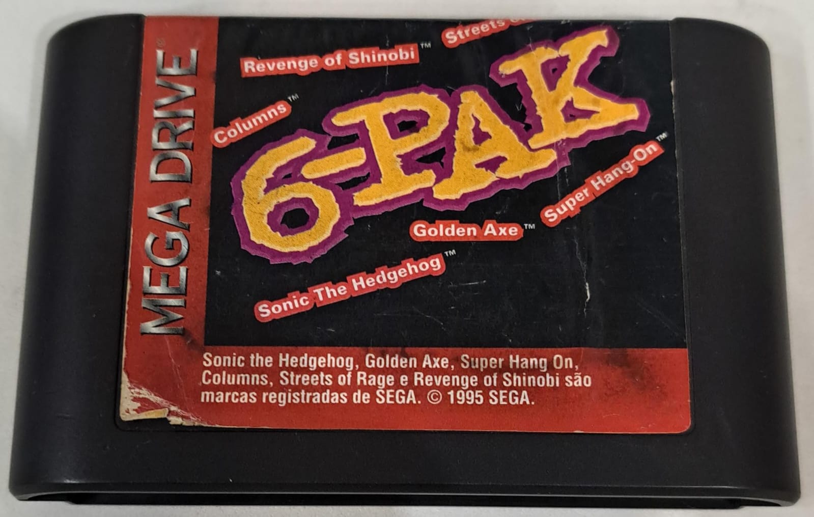 6-Pak Coletânea de Jogos para Mega Drive 
