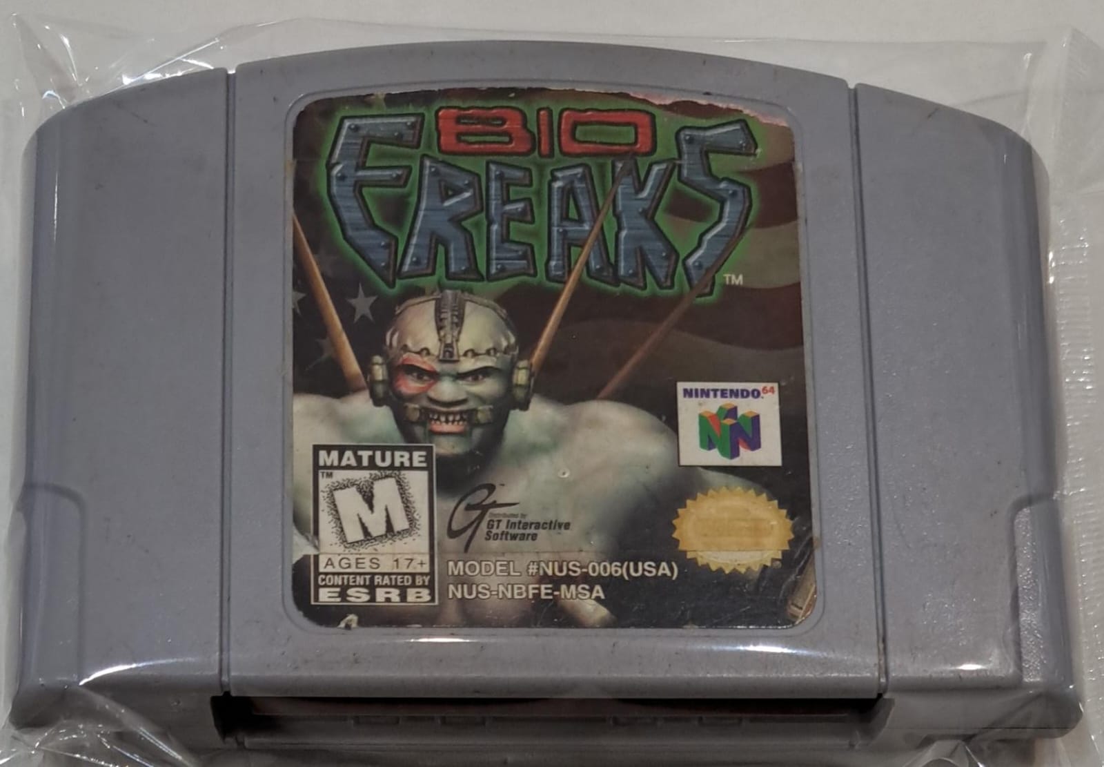 Cartucho Bio F.R.E.A.K.S. Nintendo 64